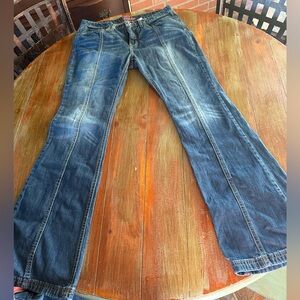 Cinch Mid Rise Slim Fit Flare Jeans